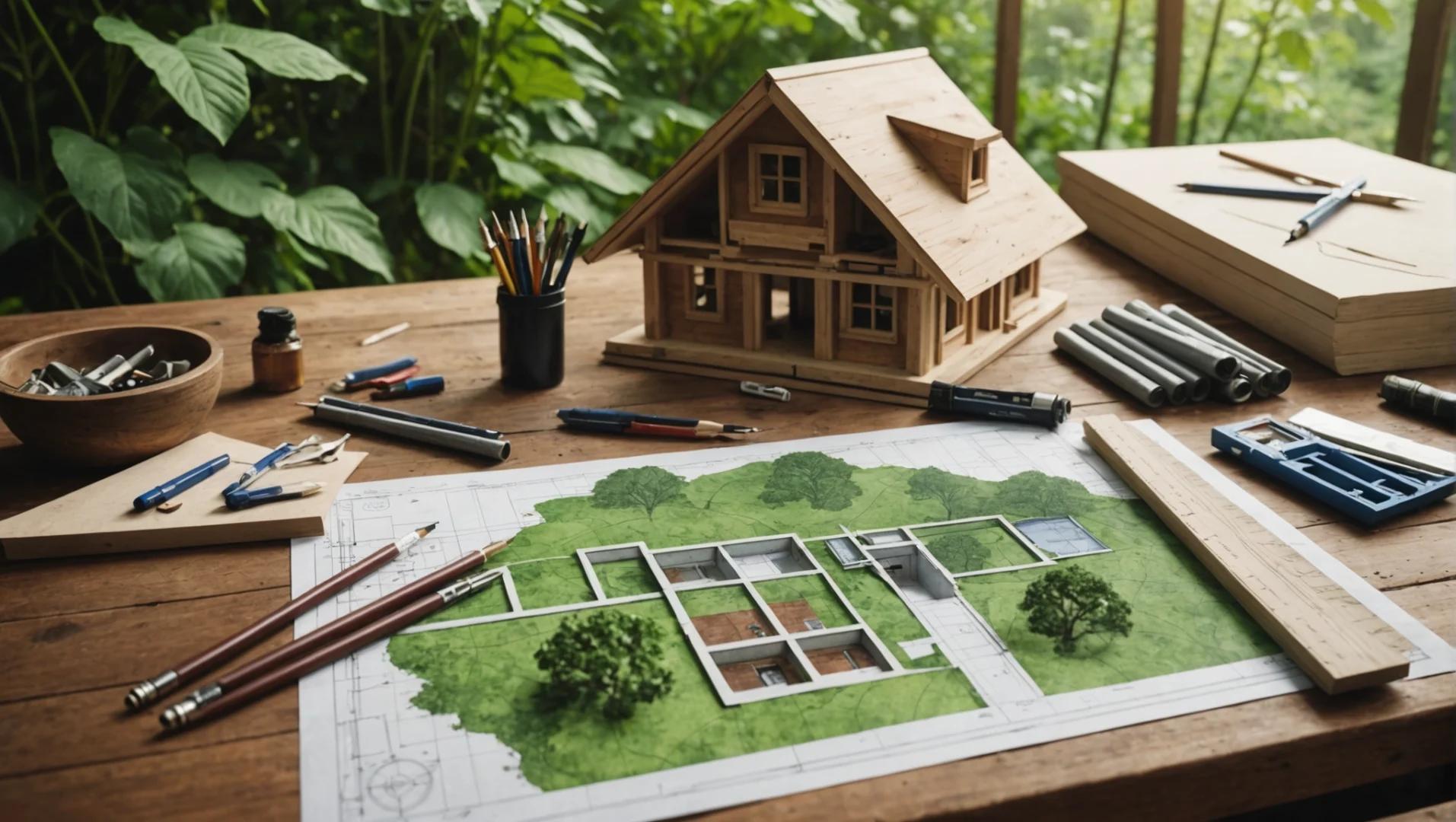 photo création d'une maison bureau d'étude